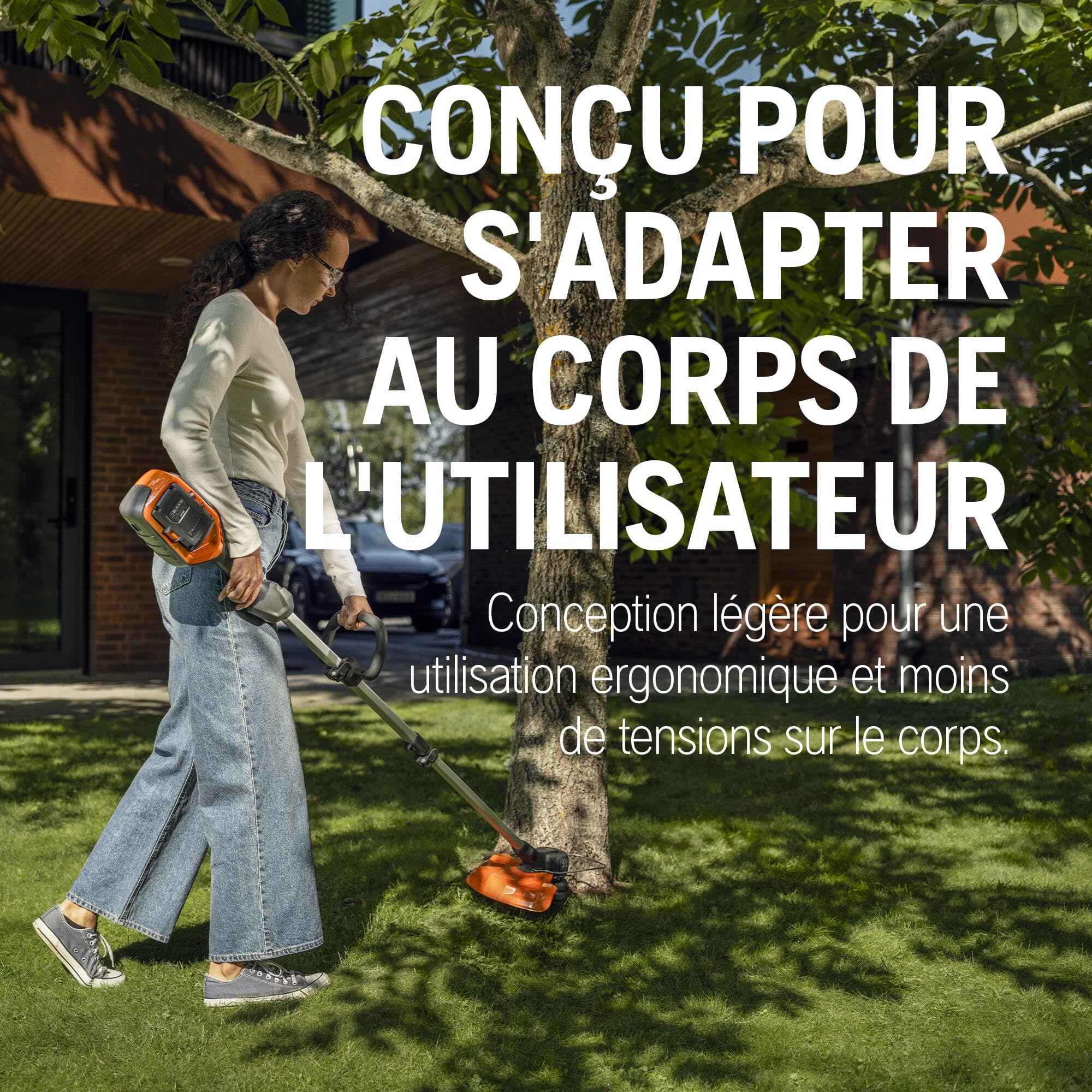 Husqvarna 215iL Coupe-Bordures sur Batterie