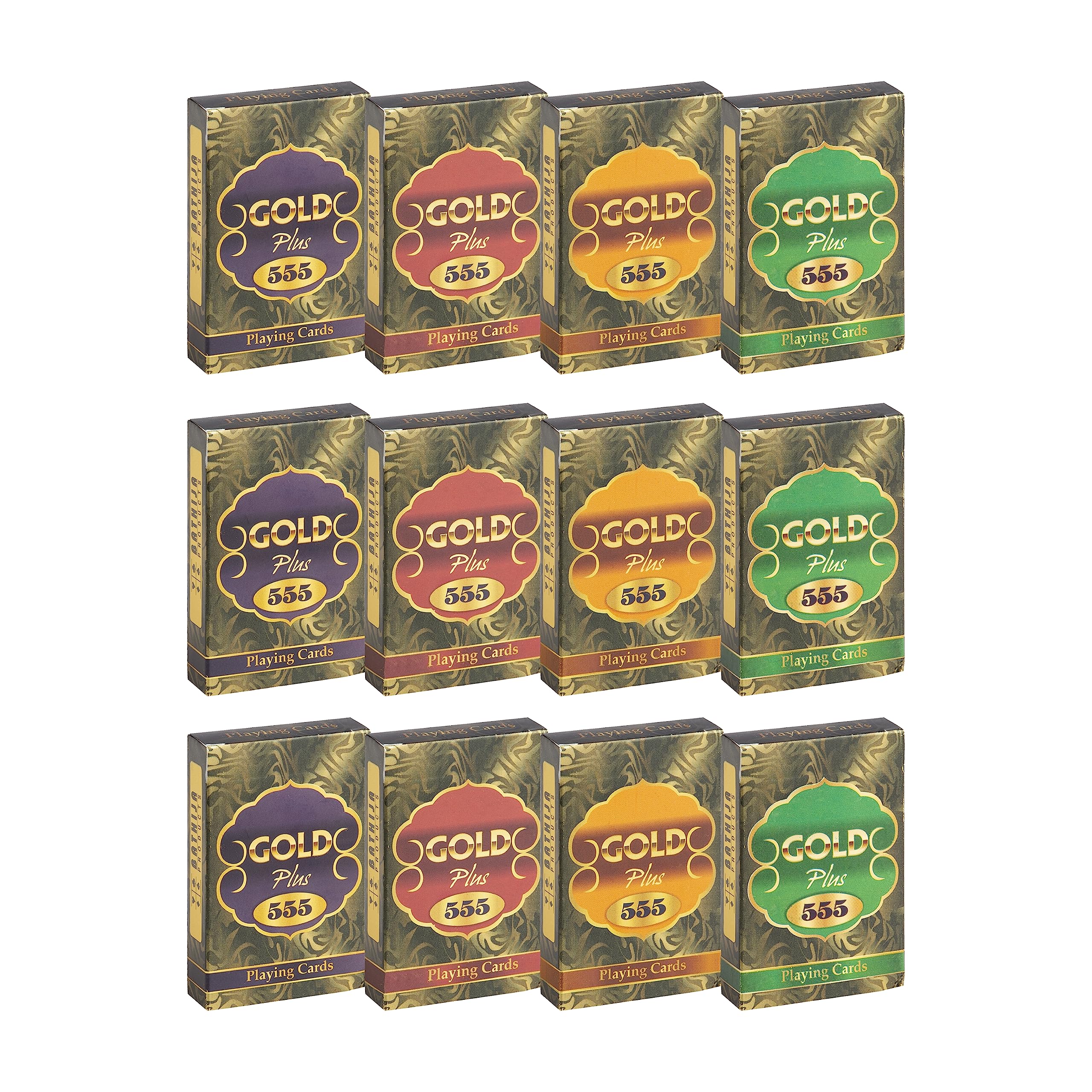 GOLD PLUS Paper Playing Cards (Set of 12), Bridge Size, Multicolor Cards, Cards for All Ages used for Card Games, Poker and Rummy (B0C7V3YK9J) Amazon Price History, Amazon Price Tracker