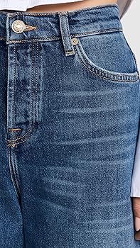 7 For All Mankind Women's Zoey Jeans, Explorer, Blue, 24 at