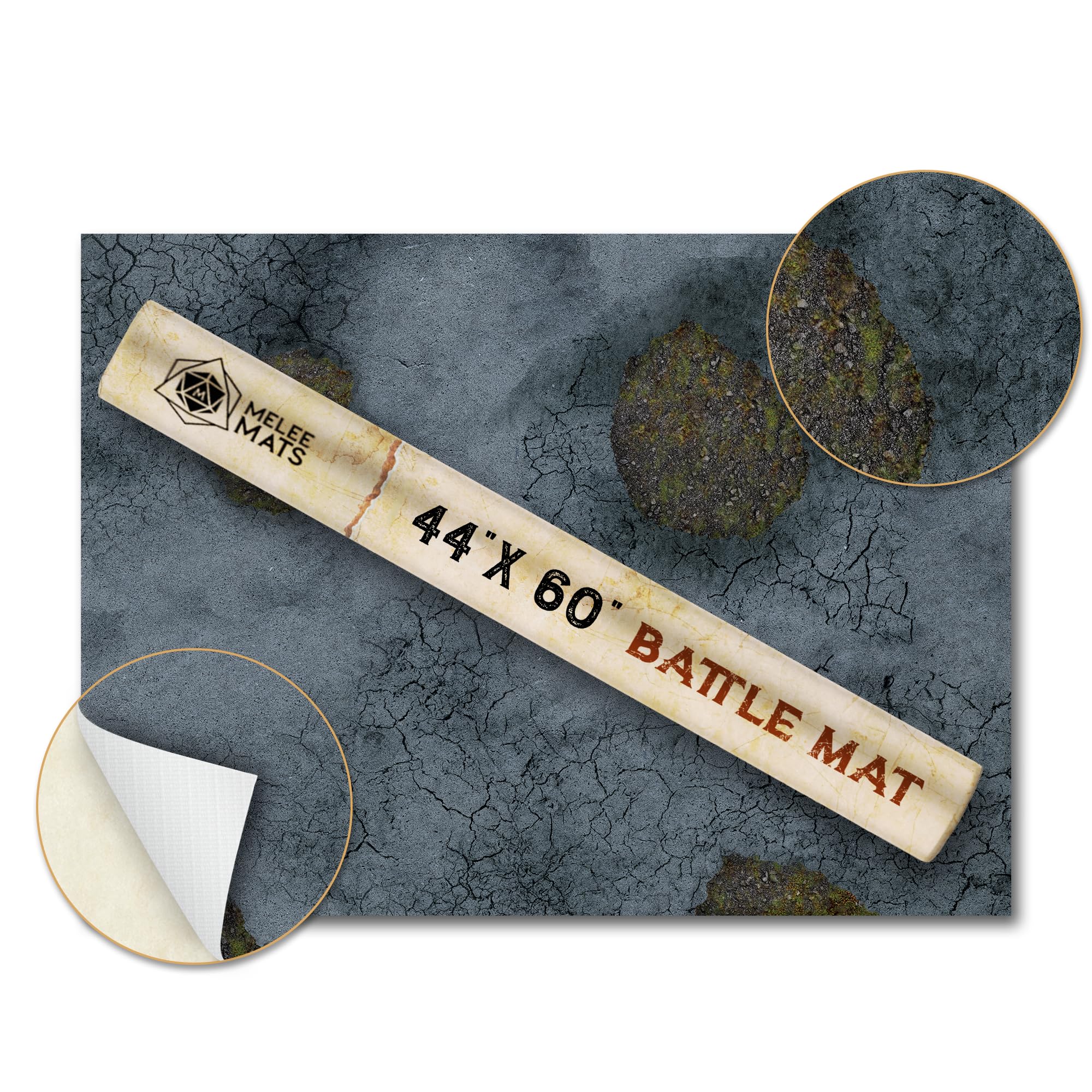 44"x60" Vinyl Battle Mat for Warhammer 40k Terrain & DND Tabletop Gaming