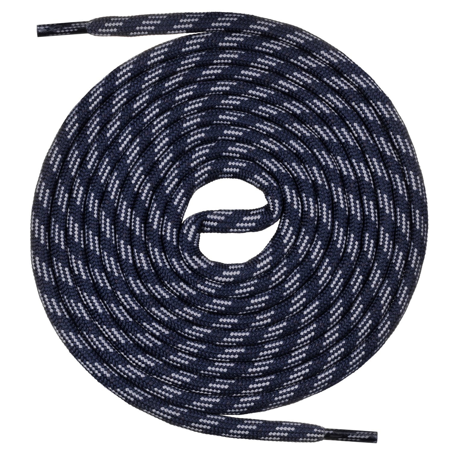 Mount Swiss runde Schnürsenkel für Wanderschuhe, Trekkingschuhe und Arbeitsschuhe - extra reißfest - ø 5 mm - Längen 70cm -220cm aus Polyester I Made in Europa