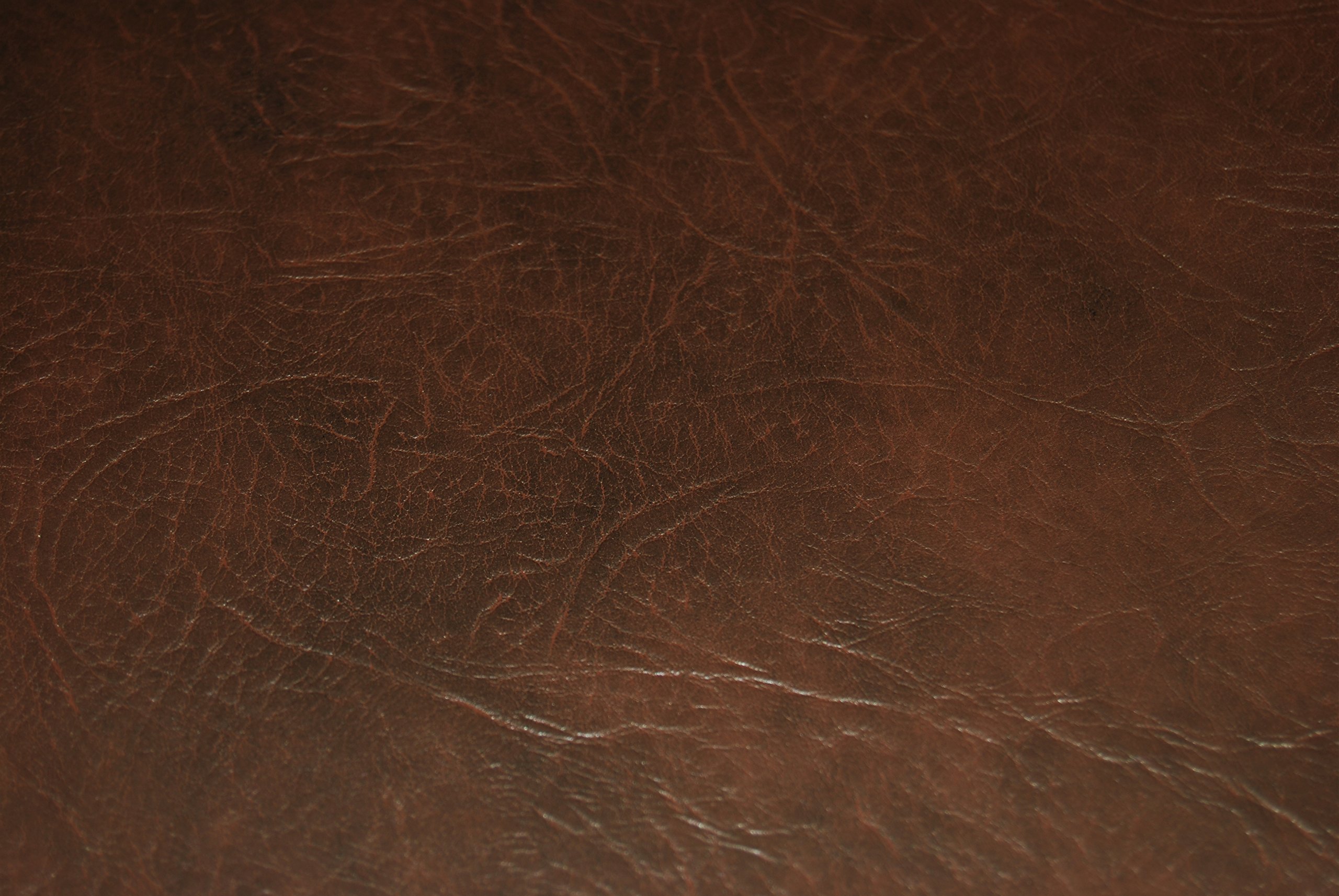TheFabricTrade Premium Vinyl Faux Leather, Leatherette Upholstery Fabric (Dark Brown)