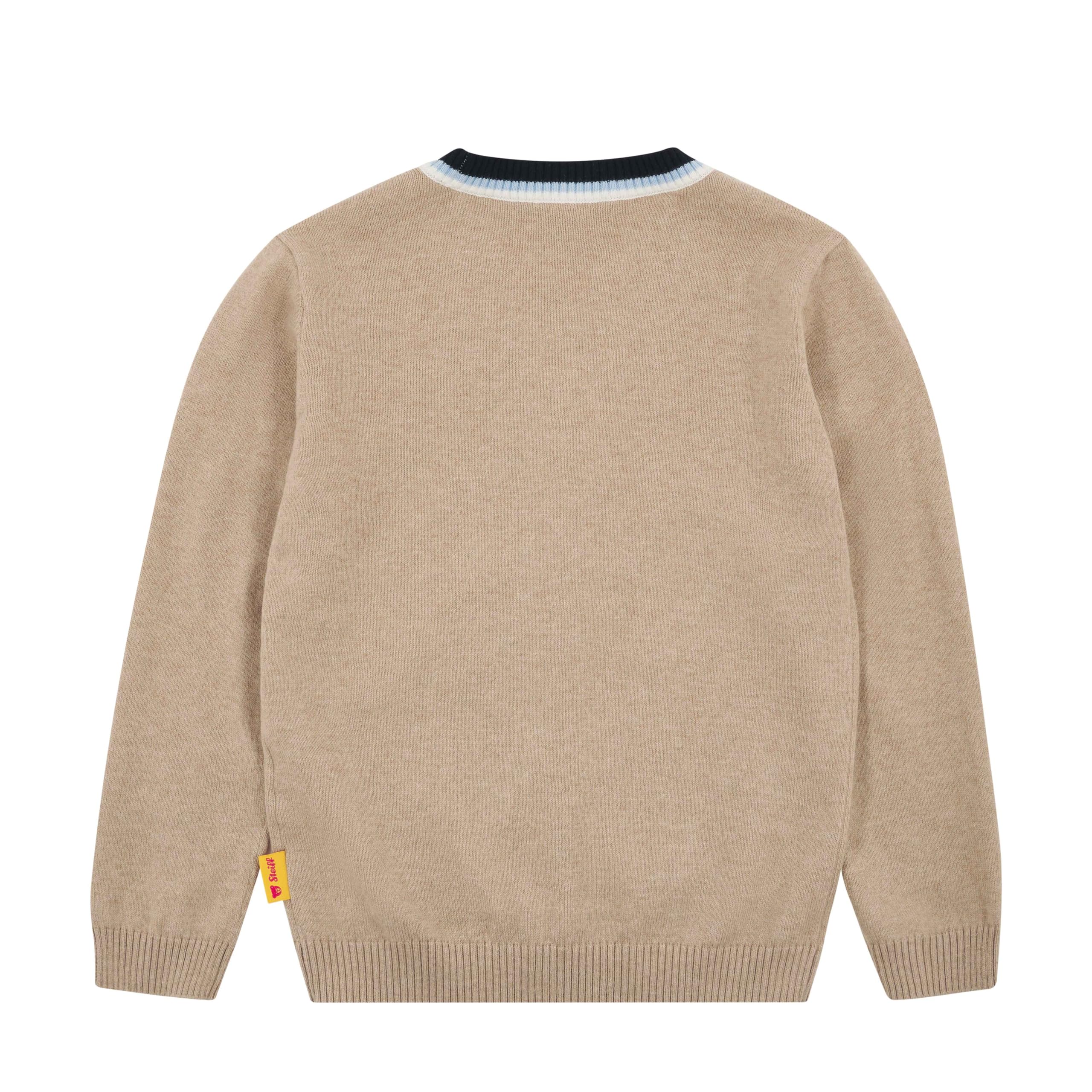 Steiff Strickjacke Suter crdigan, Sésamo, 104 para Niños