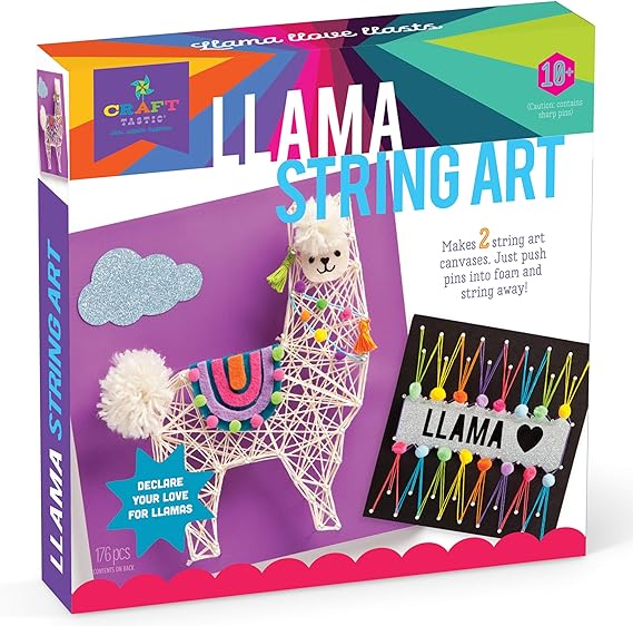 Crafttastic String Art Kit Craft Kit Makes 2 Large String Art