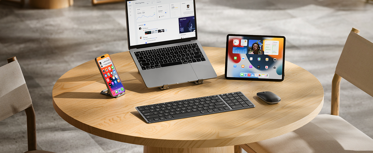 Amazon.com: seenda Bluetooth Keyboard and Mouse for Mac