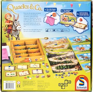 CMYK Quacks and Co. - A Kid Friendly Version of the Hit Push Your Luck Game