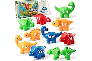Coogam Dinosaur ABC Matching Game