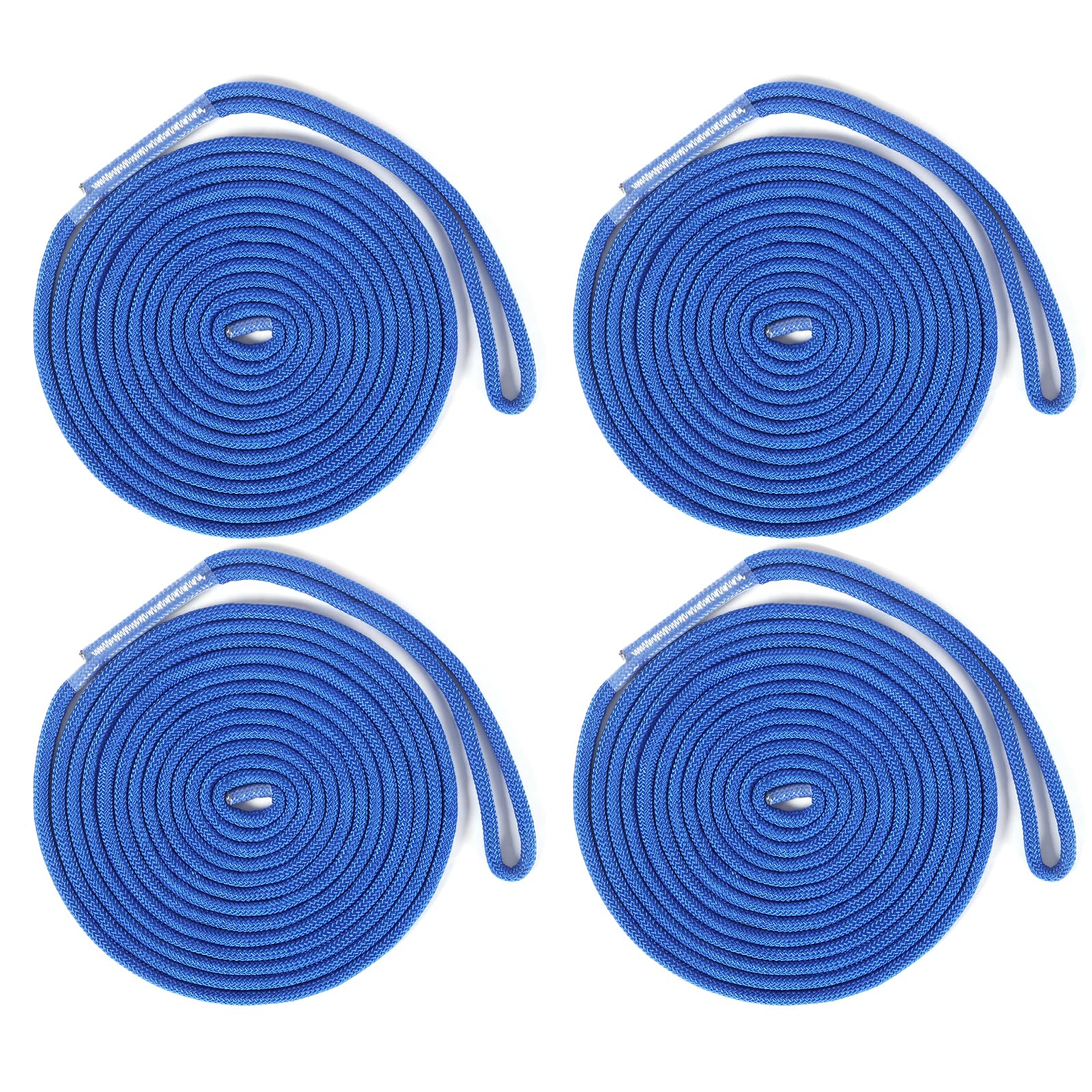 Dockleine, 0,9 cm x 50,8 m, Boots-Dockleinen für Boot und Ponton, 0,9 cm, doppelt geflochtene Nylon-Dockleine, Bootsgeflecht, Dockleine, Bootsfestmacher, geflochtenes Nylon-Bootseil mit