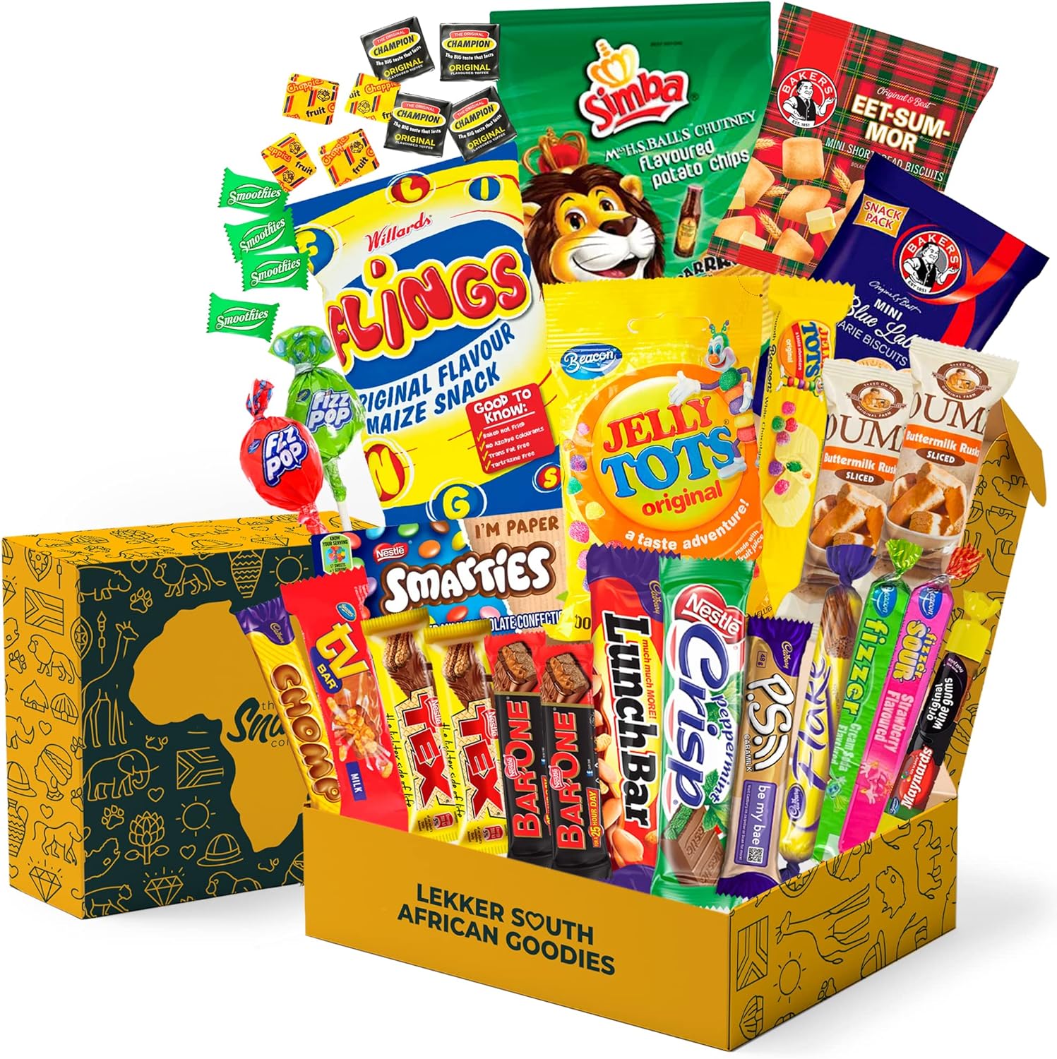 South African Snack Food Box African Candy Best South African Products