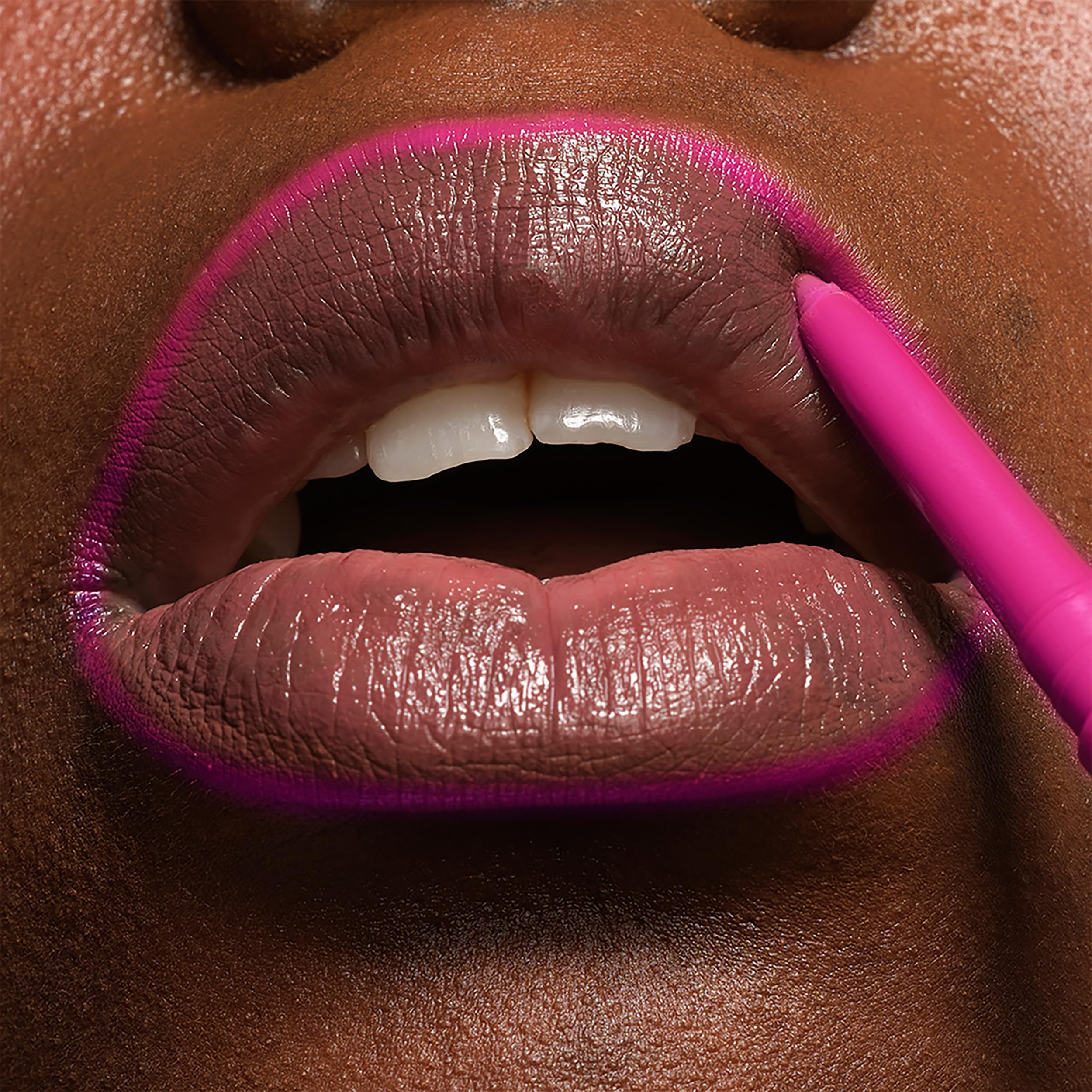3INA MAKEUP - The Automatic Lip Pencil 371 - Vivid pink Lip Liner Built- In Sharpener - Waterproof Lip Liner - Image 2