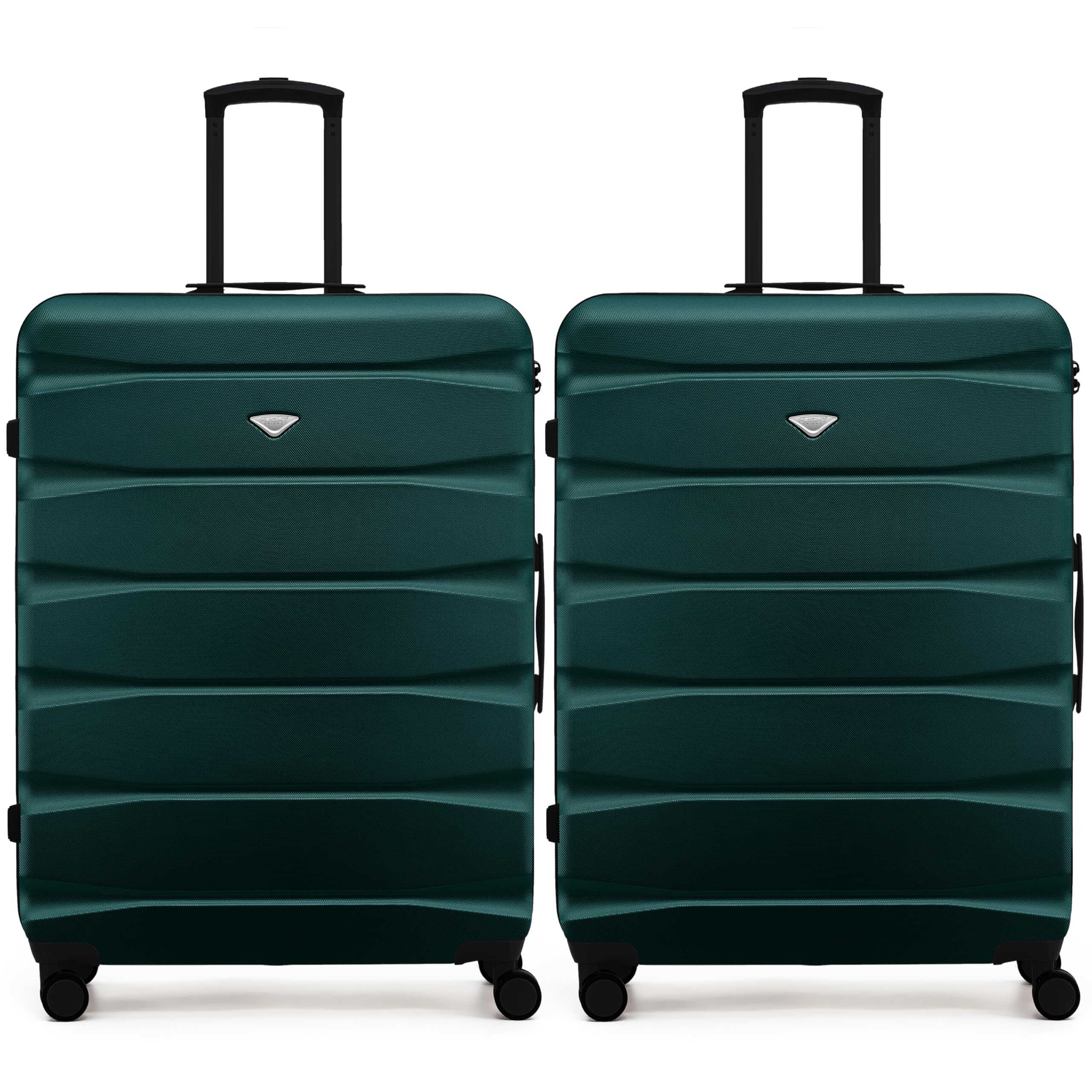 Flight Knight Underseat Cabin Suitcase 45x36x20cm | Free Hand Luggage for EasyJet & Wizz Air | Lightweight ABS Hard Shell with 8 Silent-Glide Spinner Wheels | Max Space Travel Bag — view 314