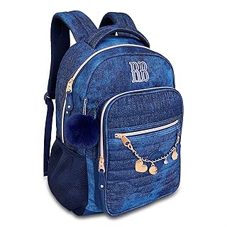 Mochila Rebecca Bonbon, Jeans, G, Azul, Clio