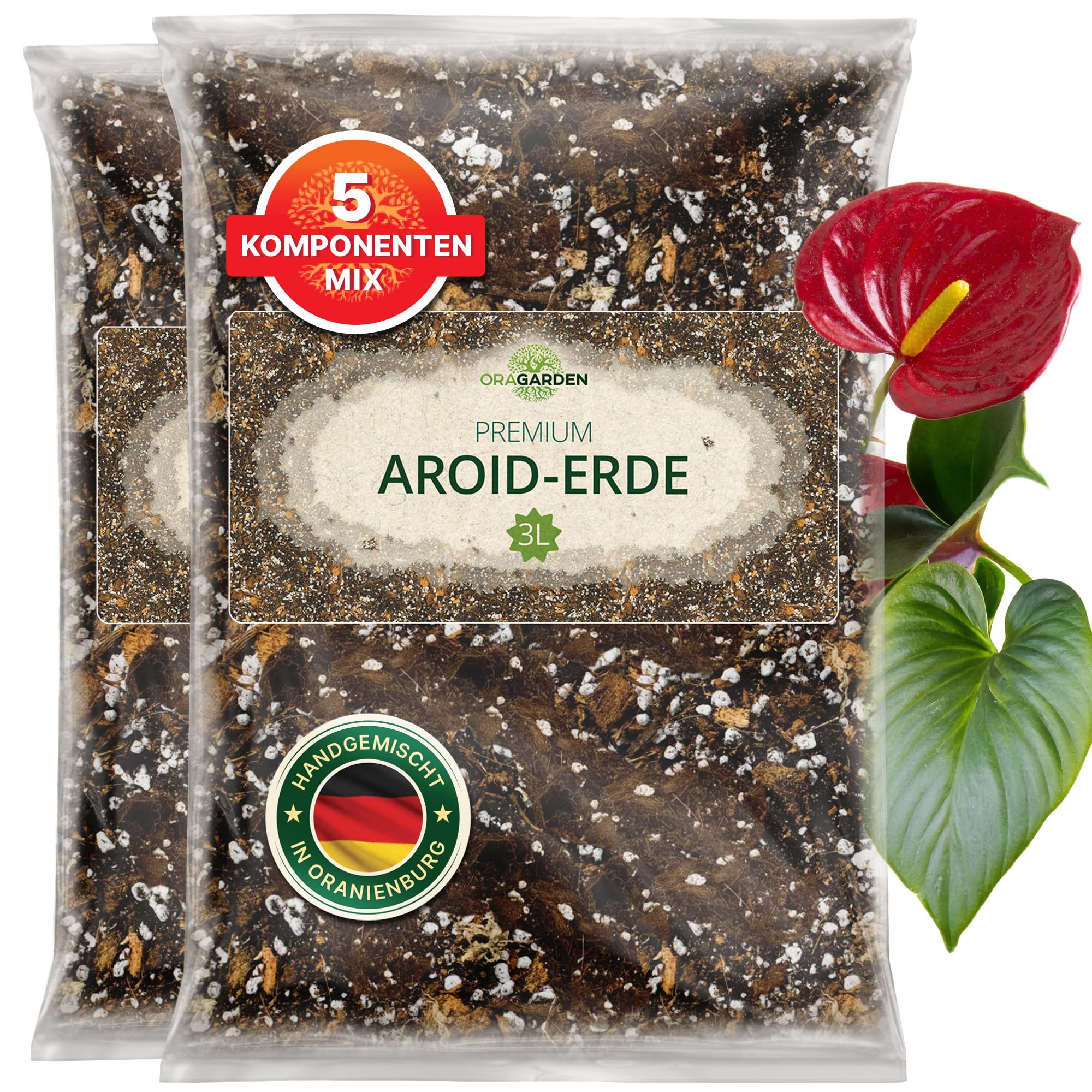 OraGarden Aroid Mix Erde – 6L Aroid Substrat