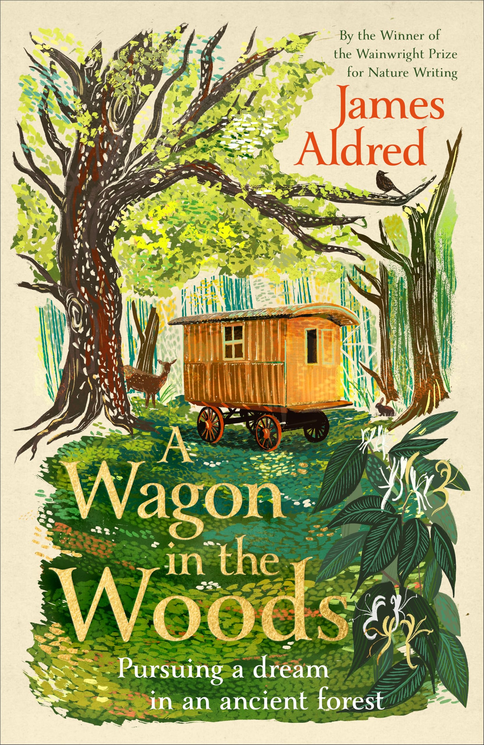 James Aldred - A Wagon in the Woods - Hardcover Book