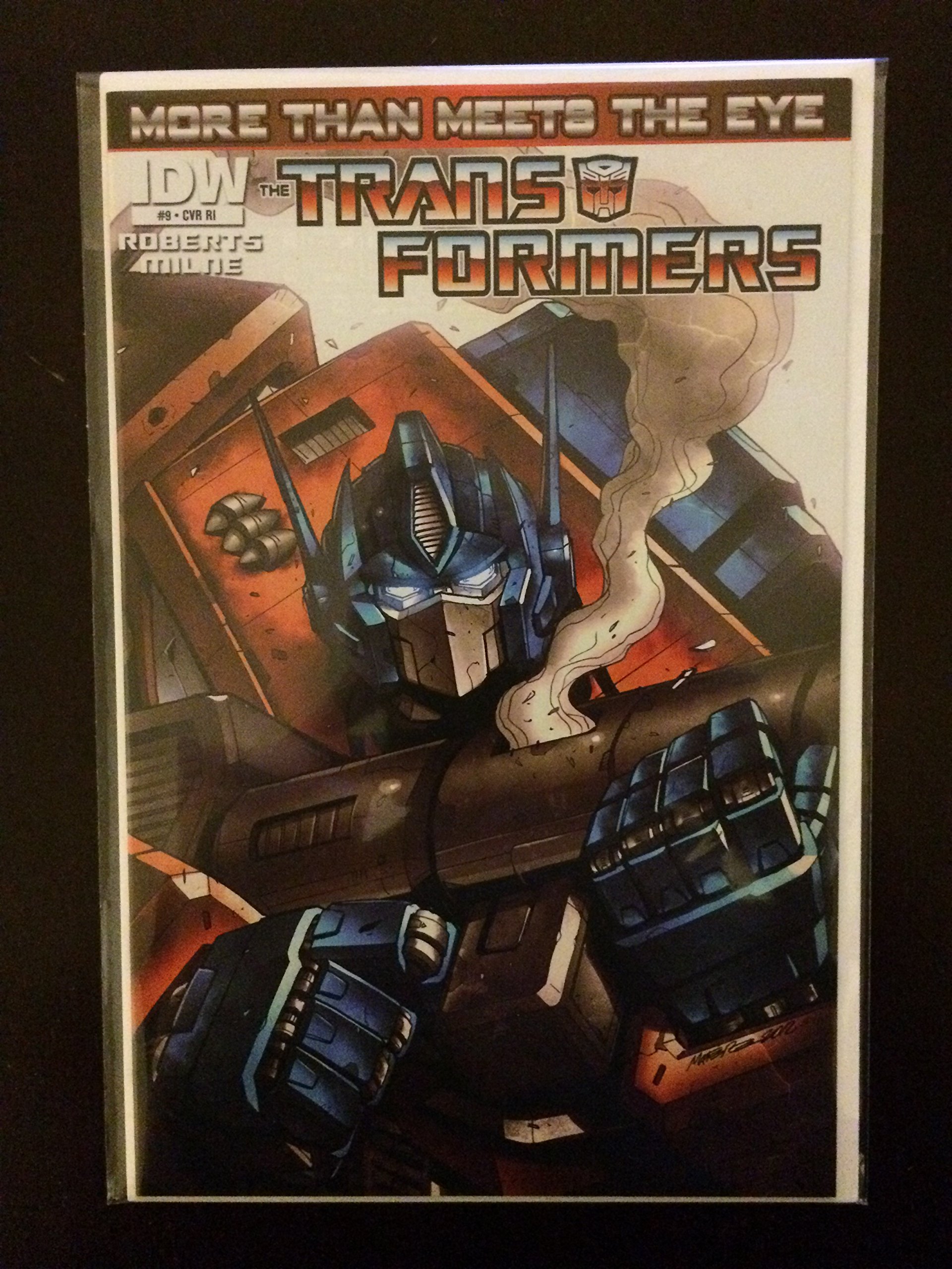Transformers More Than Meets the Eye #9 2012 Variant IDW Comic