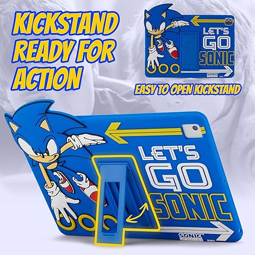 Miniatura 6 de Funda infantil para iPad de 9 y 8 generación, funda de silicona a prueba de golpes con soporte para iPad de 10.2 pulgadas, 987 generación, modelos