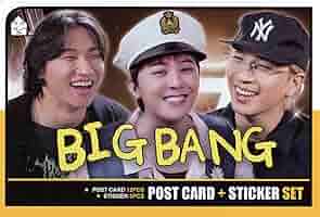 BIGBANG - BIGBANG ポストカード　3点 BIGBANG ビッグバン G-DRAGON ジードラゴン GD ジヨン グッズ