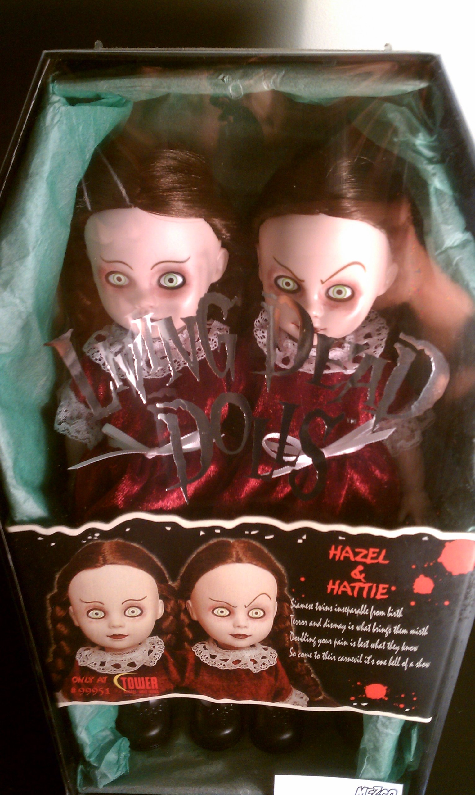 リビングデッドドールズ ヘーゼル&ハッティ HAZEL&HATTIE Hazel and Hattie(ヘーゼル＆ハッティ) - Living Dead Dolls