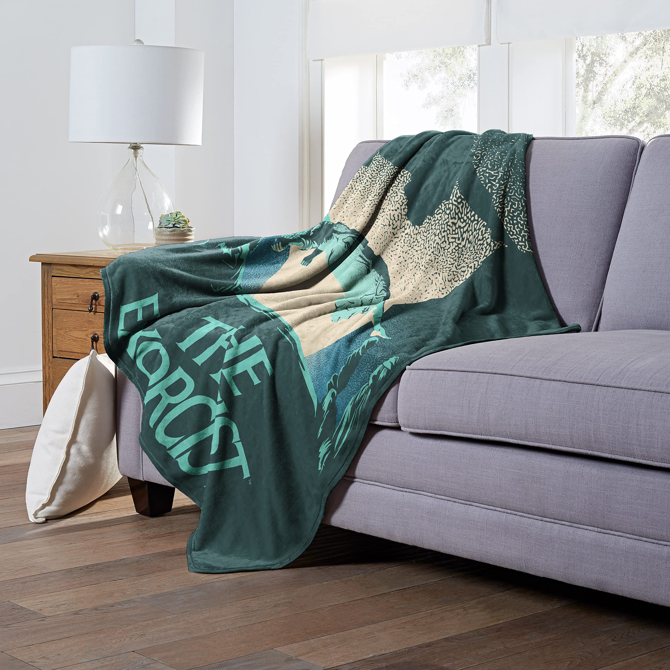 Coperta The Exorcist Northwest - 127 X 152 Cm, Design "I'm Not Regan", In Poliestere Setoso