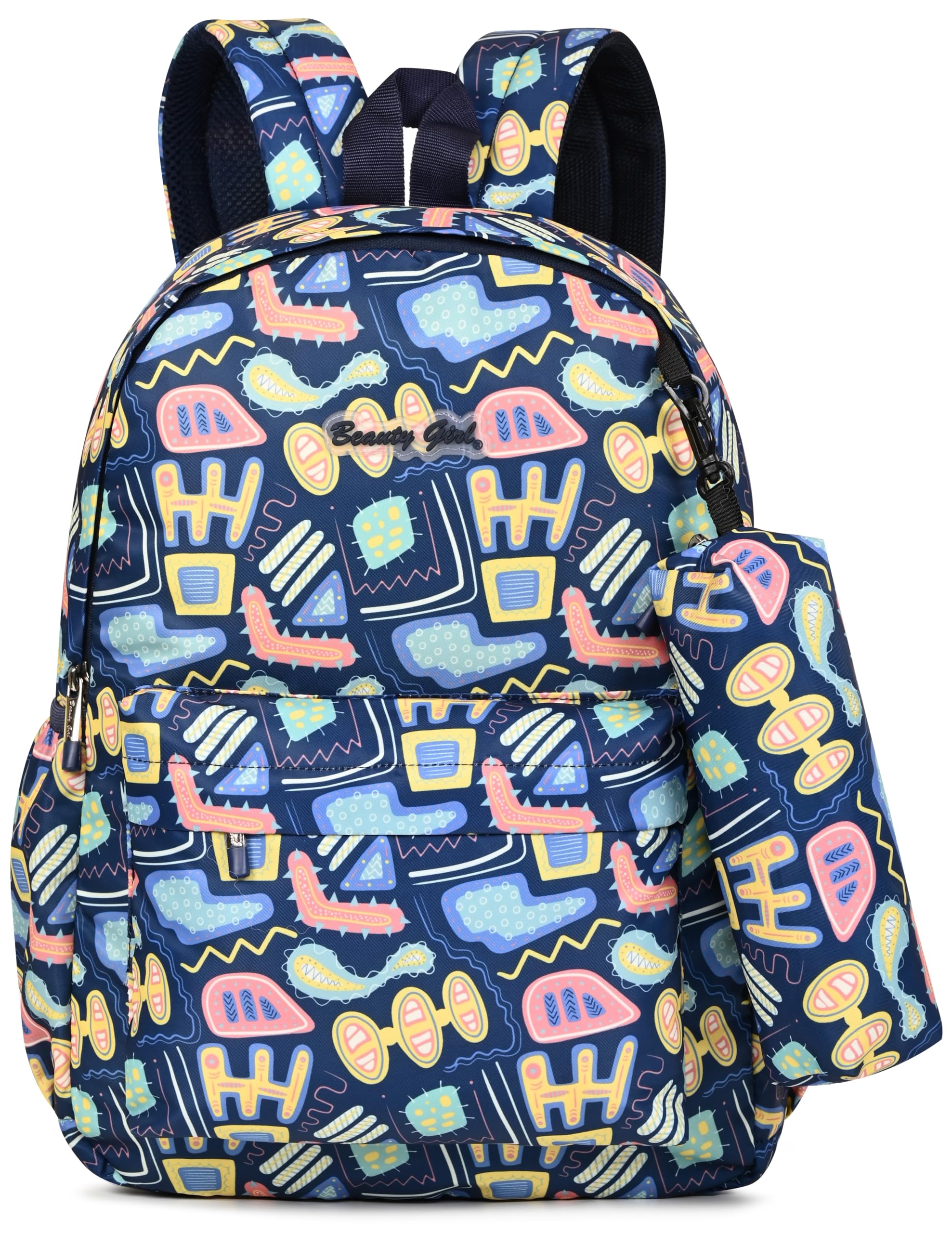 beauty girls LAPTOP BACKPACK|COLLEGE BACKPACK|SCHOOL & TUTION BAG|10 TO 12 IN LAPTOP SLEEVE | 15 L LAPTOP BAG |WATER RESISTANT FOR GIRLS & WOMEN-picture-32