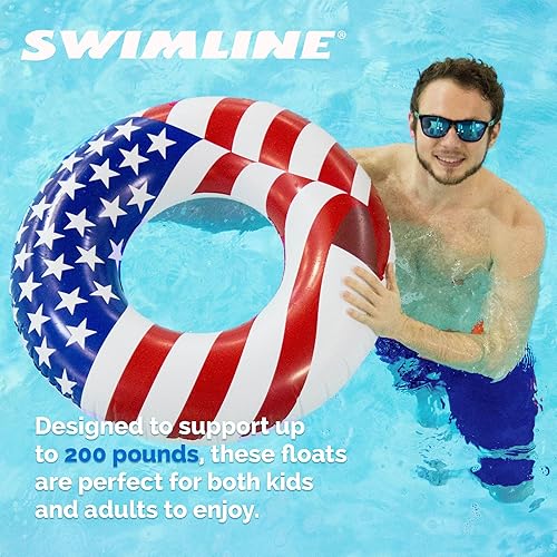 Miniatura 6 de Swimline Flotador de tubo de piscina Americana de 36"