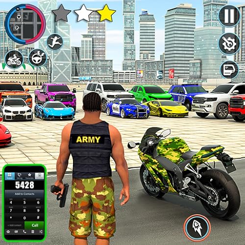 Open-World Crime action: San Andreas Citye