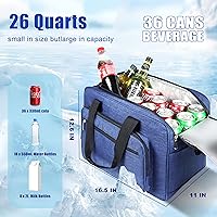 Vista 2 de Electric Cooler Bag, Portable Electric Cooler, Foldable Heater Bag, Powered 12 Volt AC/DC Compatible, for Cooling Pre-Cooled Food & Drinks