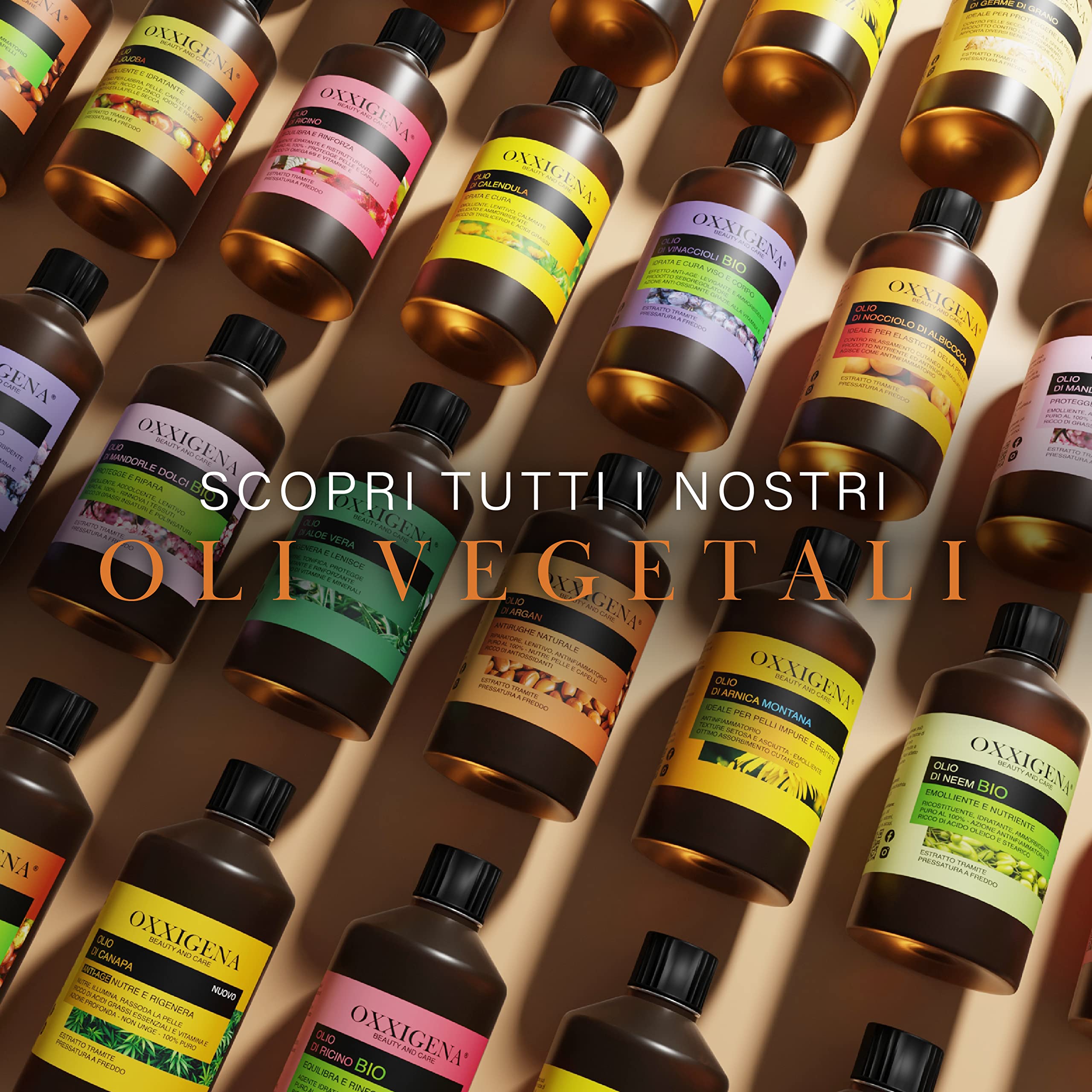 Oxxigena 100% czysty olejek jojoba, opakowanie 1000 ml, tłoczony na zimno, nawilża i głęboko odżywia skórę, nadaje włosom blasku, wegańskie i wolne od GMO