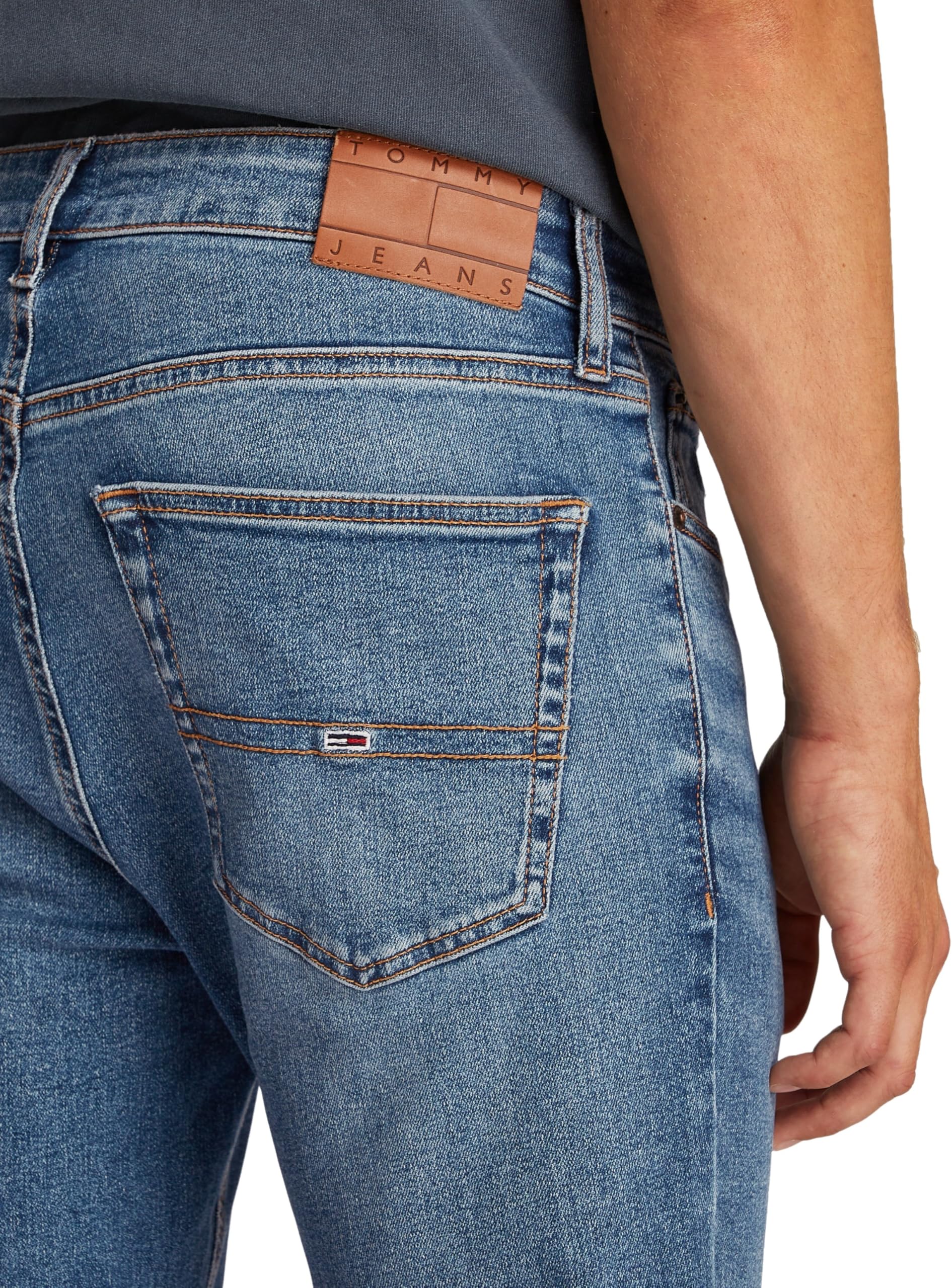 Tommy Jeans Uomo Jeans Austin Slim Tapered Fit