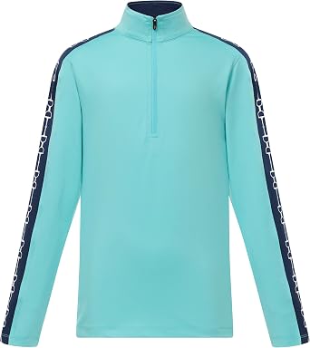 Kerrits Kids Agility Coolcore Long Sleeve Horse Riding Shirt Cooling Equestrian Summer Top, UPF 40 Sun Protection