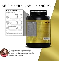 Vista 2 de Pro Jym Supplement Science - Proteína en Polvo de claras de huevo, leche, proteína de suero aislada y caseina micelar