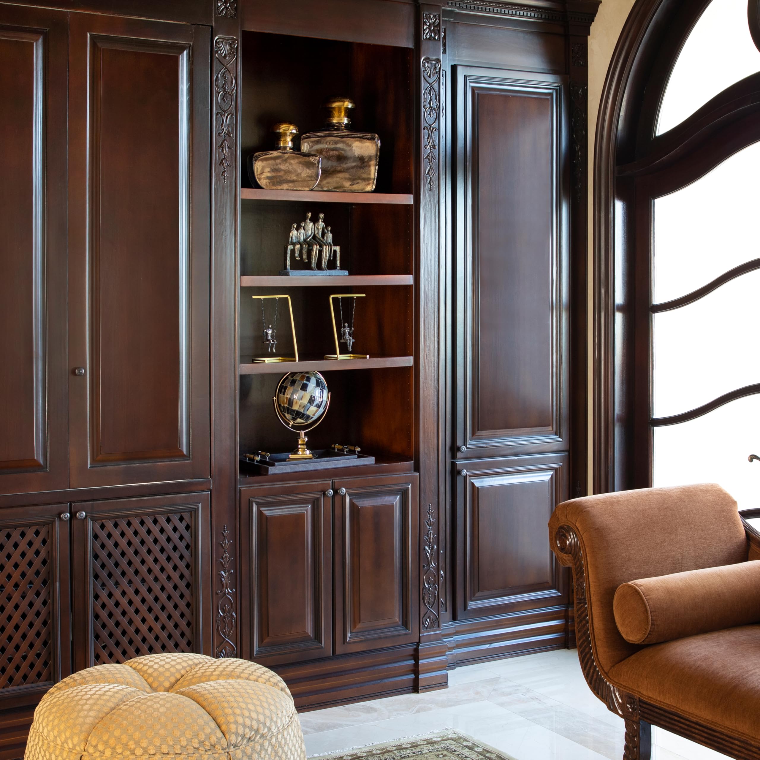 Sagebrook Home Set of 2 Modern Metal Bookends - Decorative Swing Design - Stylish Home & Office Decor - Elegant Bookshelf Organizer for Living Room & Bedroom; 10