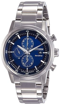 Buy Citizen Eco Drive Chronograph Men S Watch Ca0610 52l At Amazon In
