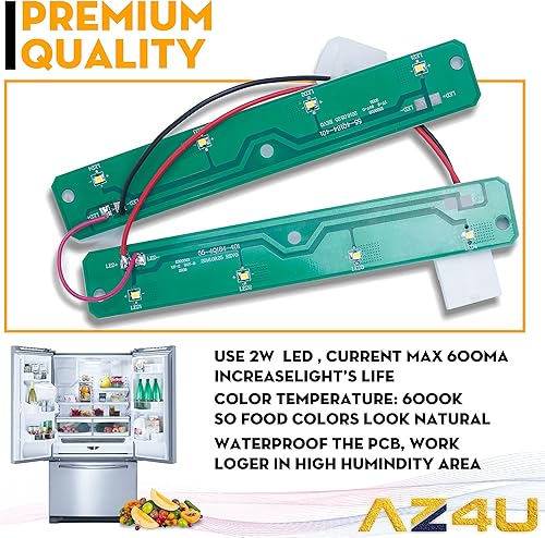 Miniatura 4 de W11042554 Refrigeradores LED módulo de luz tableros de montaje sustituye W11527432 W11101384 W11333374 W11387579 para Whirlpool, Maytag,