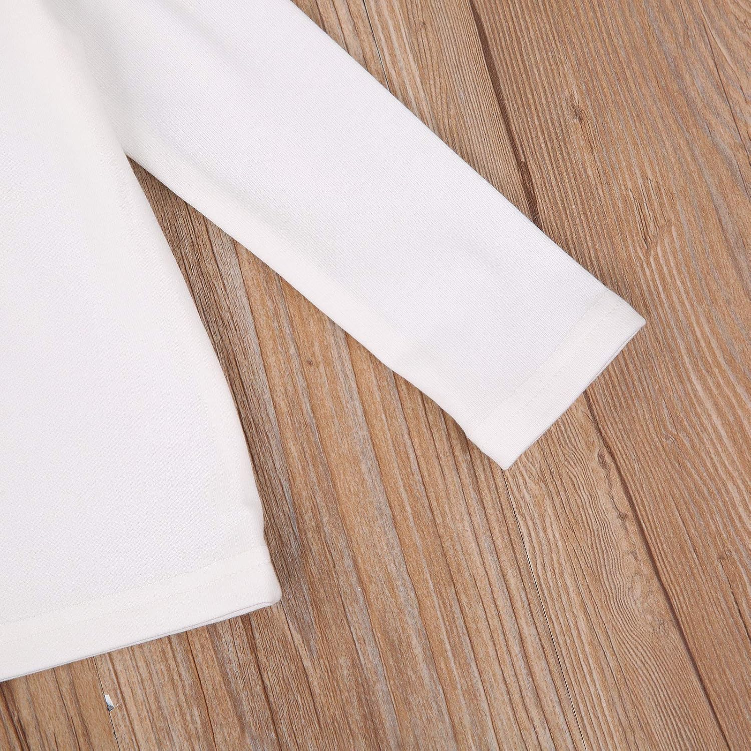 Kids Toddler Baby Little Girl Turtleneck T-Shirt Sweater Tunic Long Sleeve Plain Solid Blouse Tops Fall Winter Clothes - Image 6