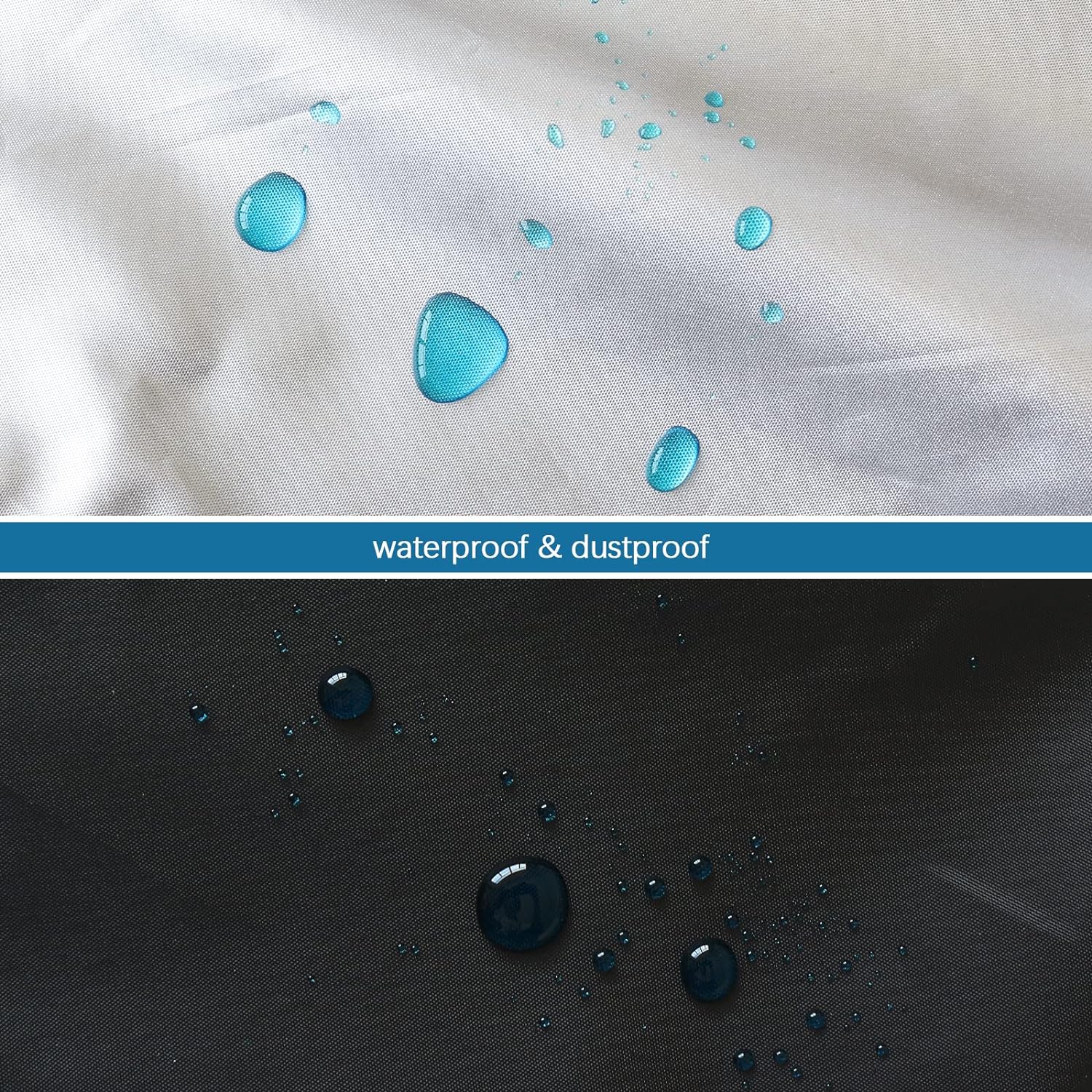 Mattress Bags for Moving and Storage, Heavy Duty Twin X-Large Mattress Bag with 4 Strong Handles, Waterproof Mattress Cover/Protector for Moving Twin XL Size, Reusable Thick Tarp, Black - Image 5