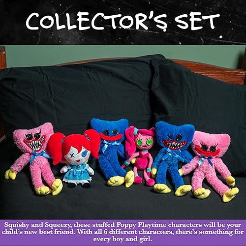 Vista 12 de UCC Distributing Poppy Playtime Kissy Missy con dientes aterradores de 8 pulgadas