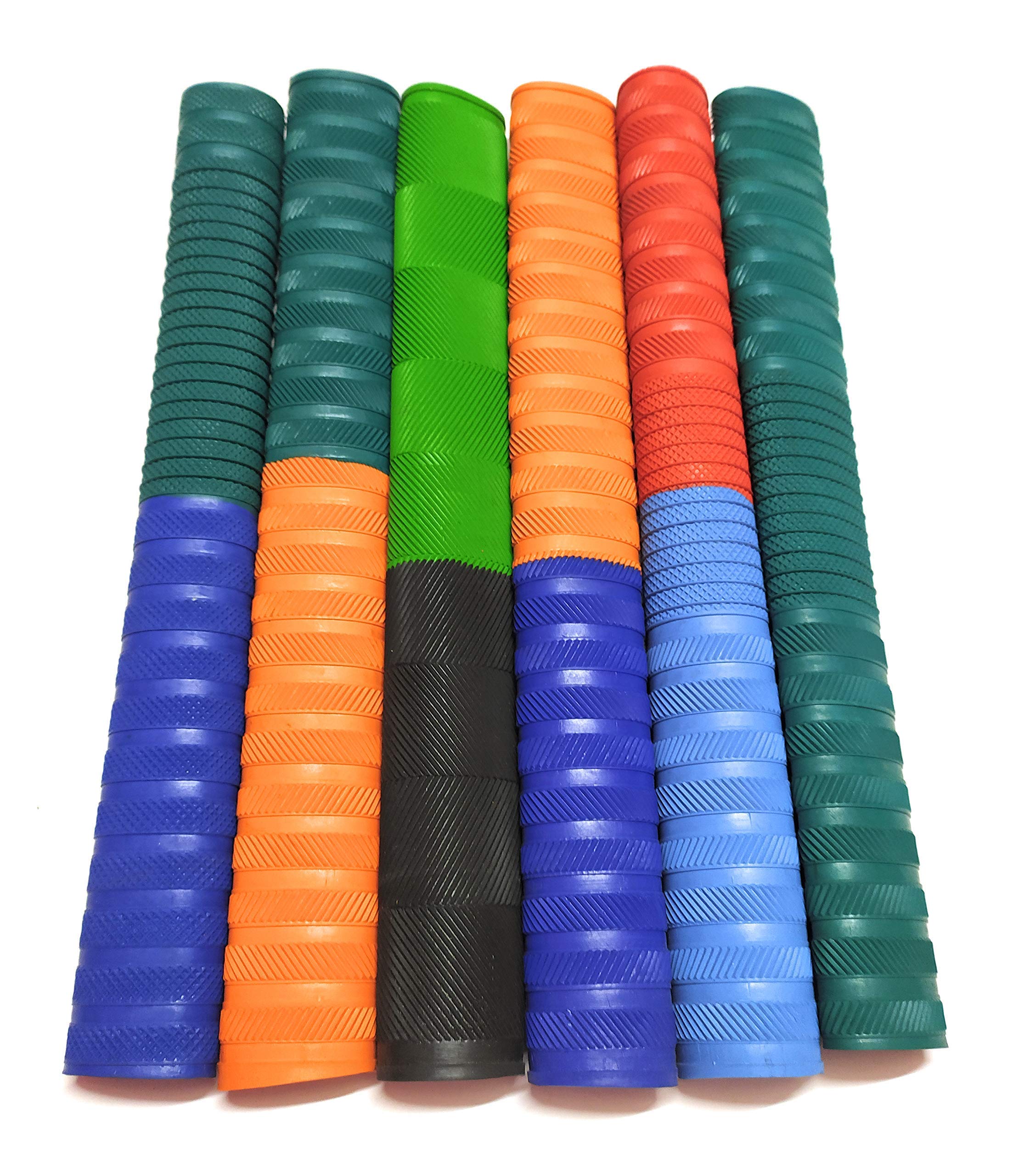 Kalindri Sports Rubber Cricket Bat Grips (Multicolour). - Pack of 6 (B084GHQXYN) Amazon Price History, Amazon Price Tracker