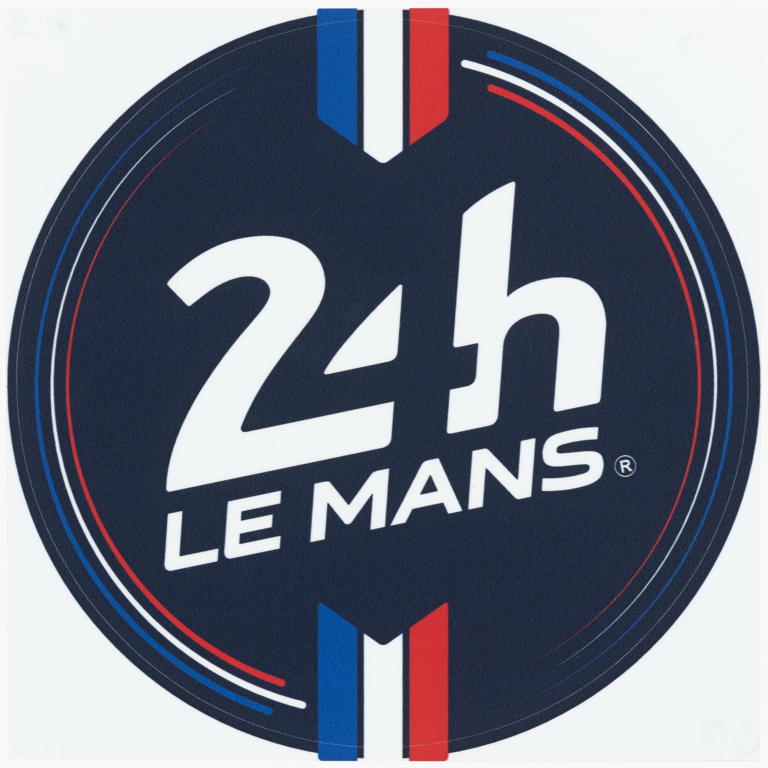 24h Le Mans Sticker Tricolore Officiel Fabriqué en France