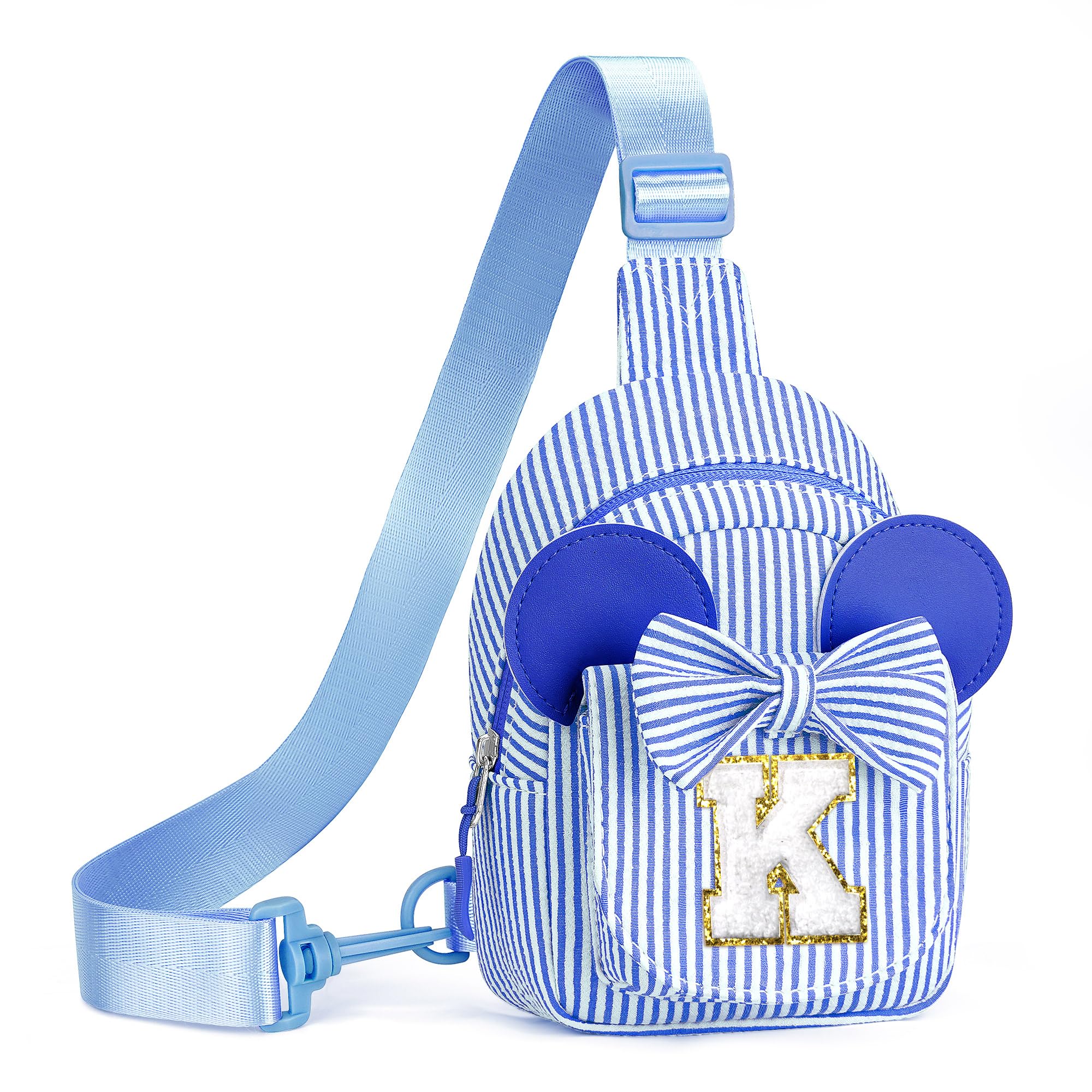 Birthday Gifts for Girls Kids Sling Bag Purse for Toddler, Blue K