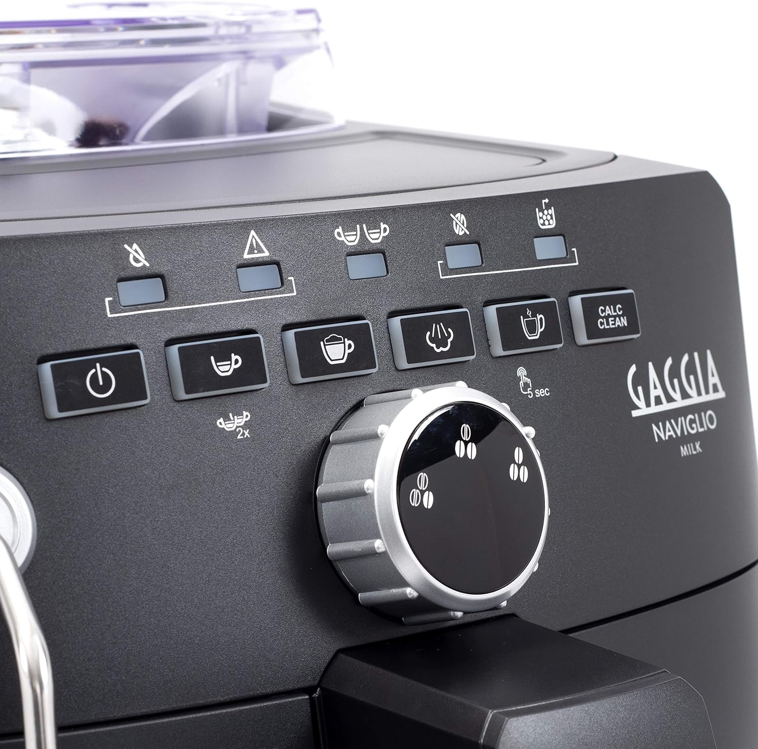 Gaggia Naviglio Milk One-Touch Cappuccino and Espresso Machine, Black, 17.3" d x 13.4" h x 10" w: Home & Kitchen