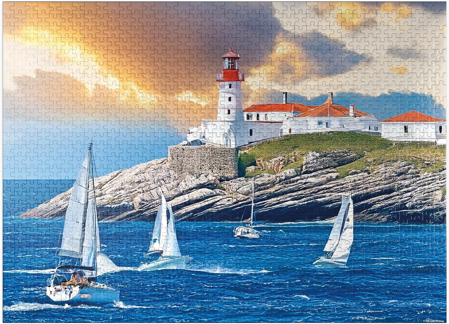 MyPuzzle Annual Regatta - Premium 500 Piece Jigsaw Puzzle for Adults