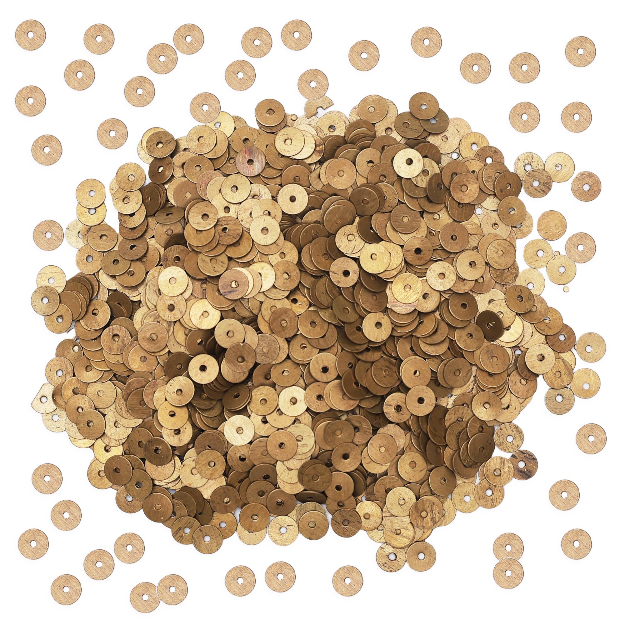 Bobine De Ruban Pailleté 30 Yards – 6 Couleurs De Paillettes Plates 6mm – Idéal Pour Couture Et Déco (DIY, Noël, Anniversaire)