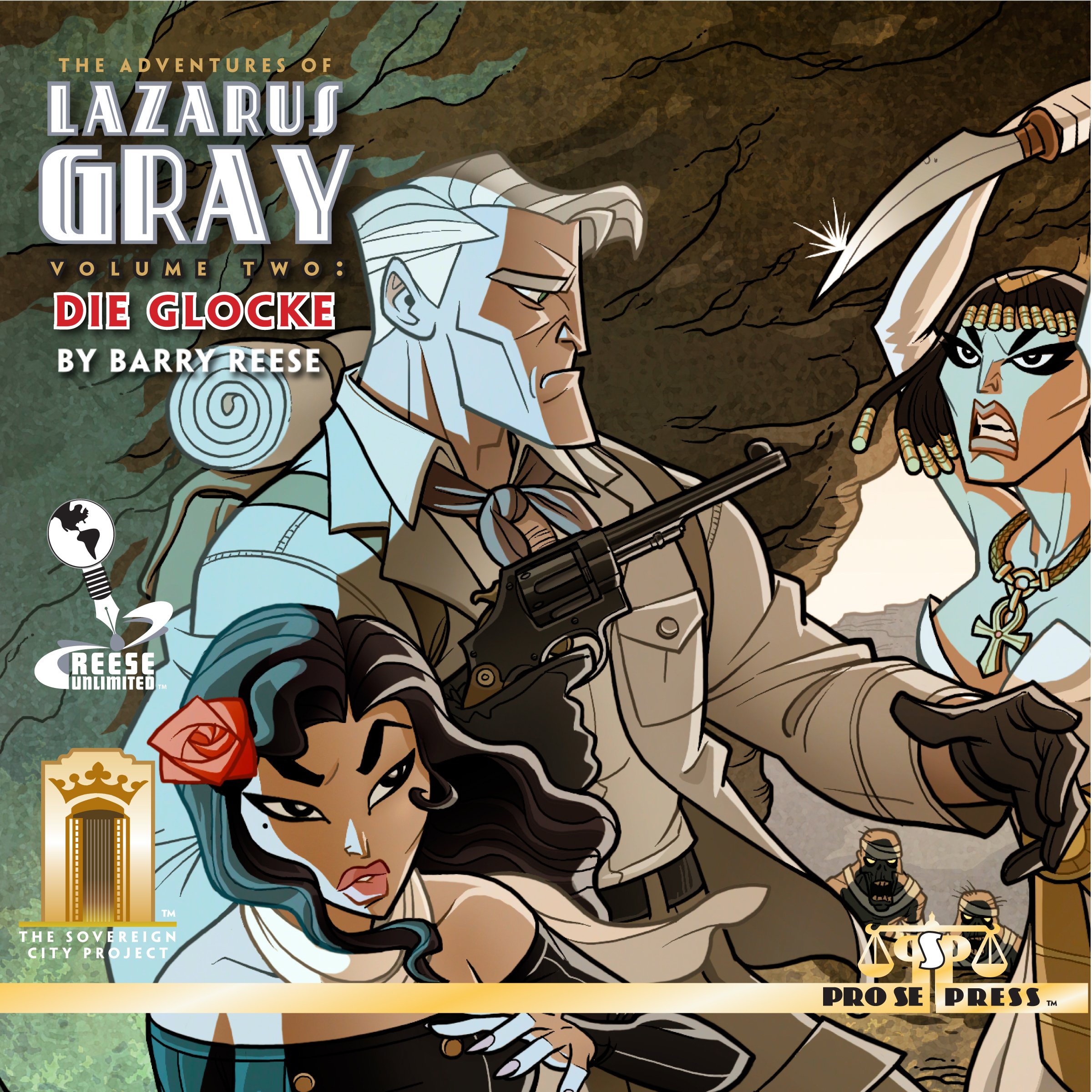 Cover art for The Adventures of Lazarus Gray, Volume 2