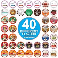 Vista 12 de Café saborizado descafeinado: tazas de café de una porción para cafeteras Keurig K-Cup, paquete surtido, de muestra