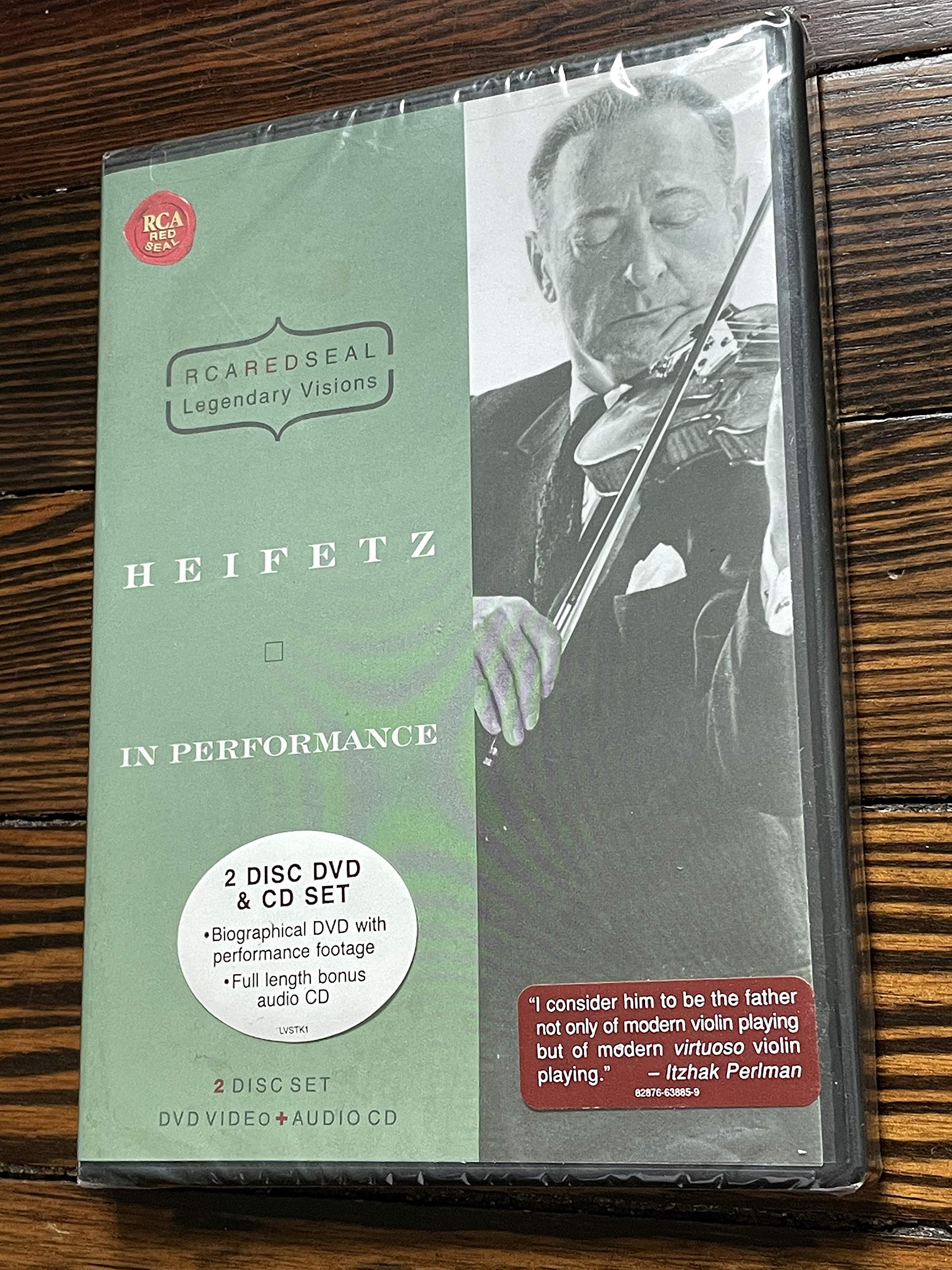 HEIFETZ;JASCHA IN PERFORMANCE [DVD]