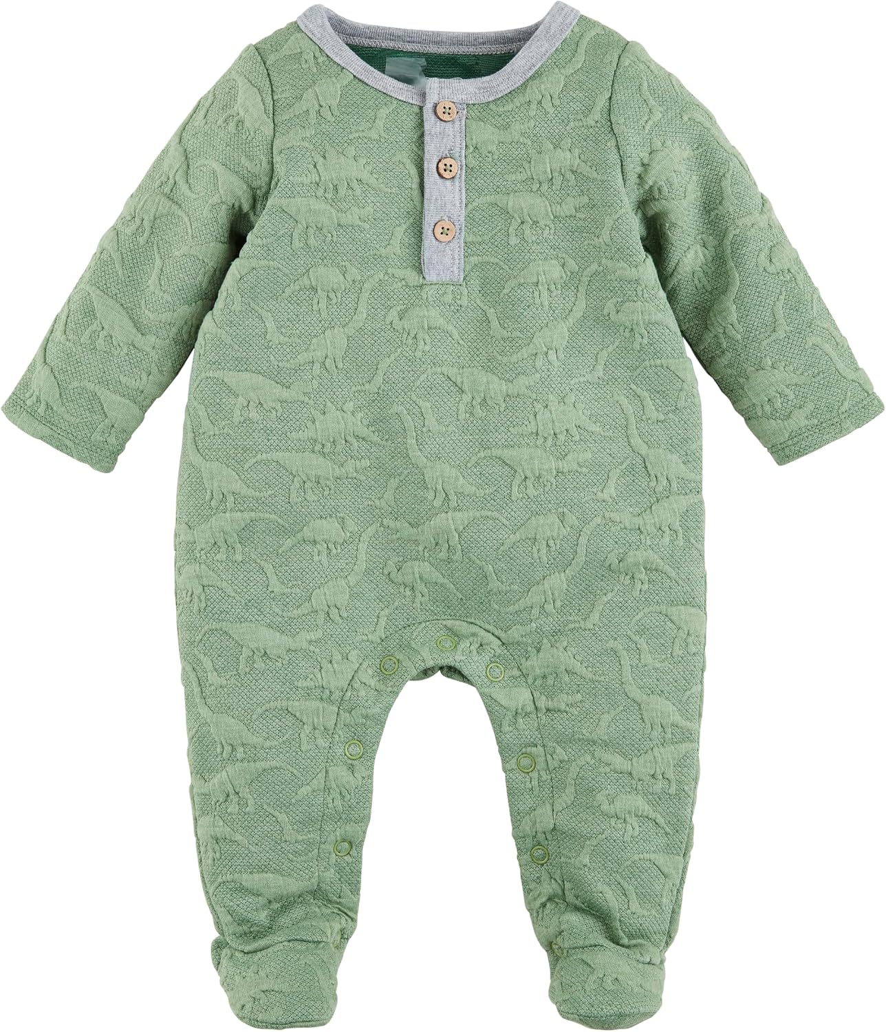 Mud Pie Baby Mud Pie Baby Quilted Dino Sleeper