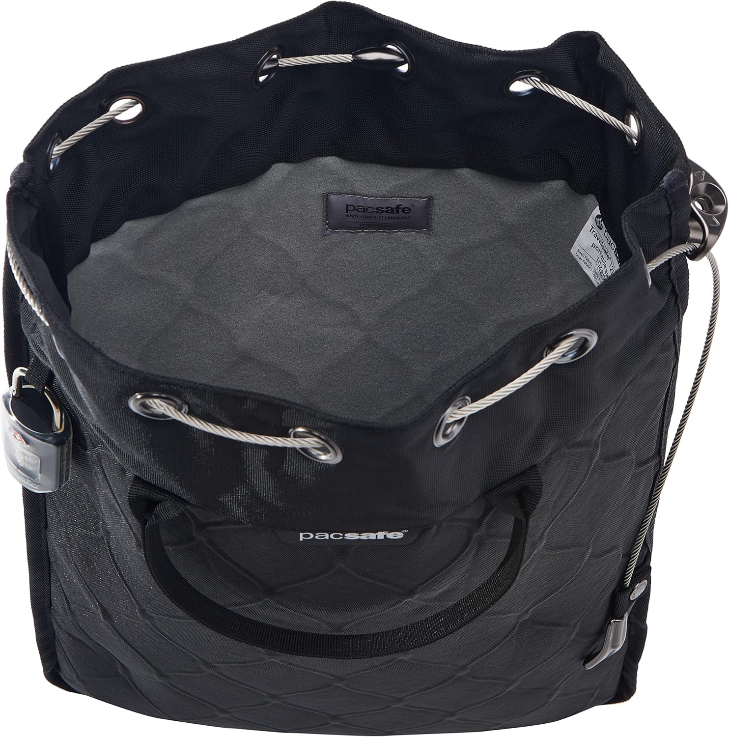 Pacsafe Travelsafe GII 12 Liter Portable Safe (Black)