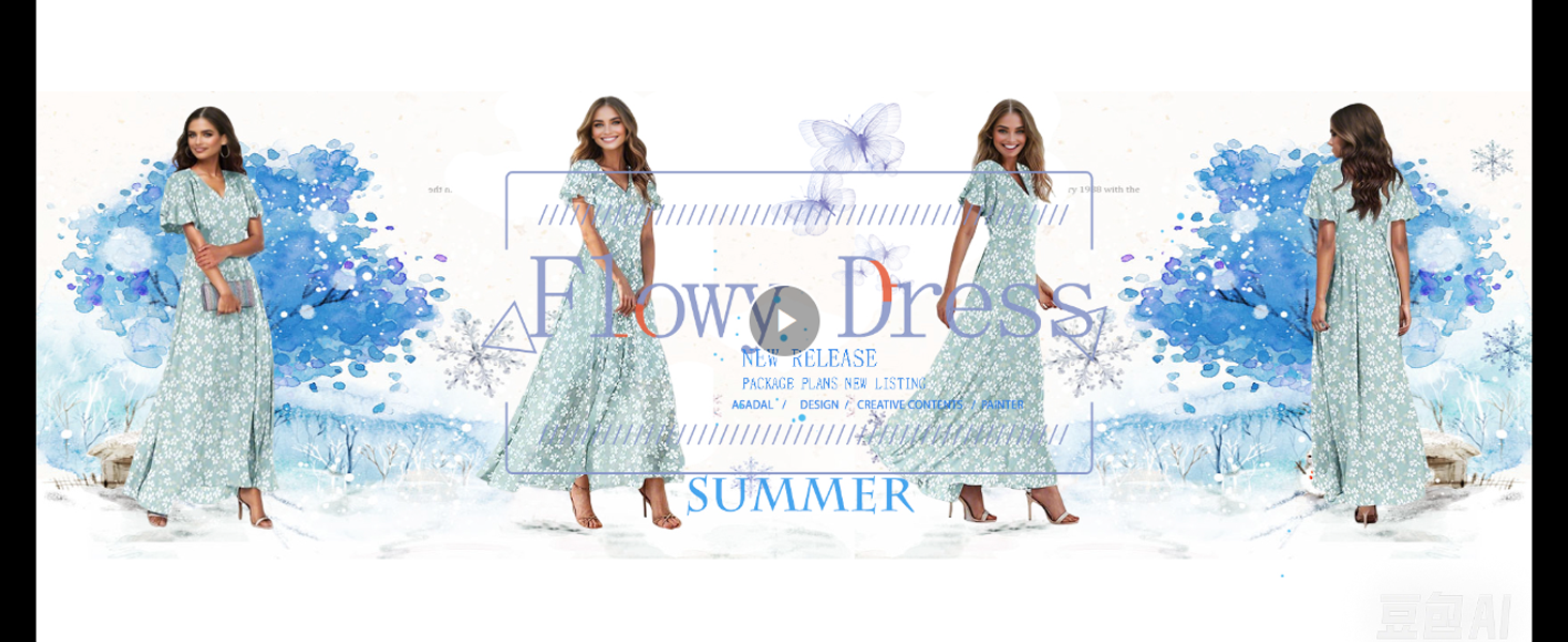 Womens Casual Flowy Chiffon Maxi Floral Dress A-line Ruffle Short Sleeve V  Neck Empire Waist Long Vacation Dresses at Amazon Women's Clothing store