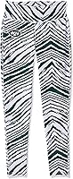 Vista 12 de Zubaz - Leggings con estampado de cebra para mujer con licencia oficial de la NFL, color del